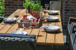 Gartentische| Gartentisch Vermont 180 x 100 cm Teak