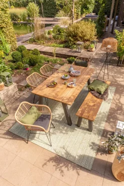 Gartentische| Gartentisch Vermont 180 x 100 cm Teak