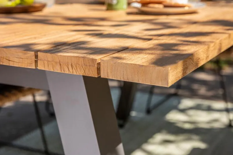 Gartentische| Gartentisch Vermont 180 x 100 cm Teak