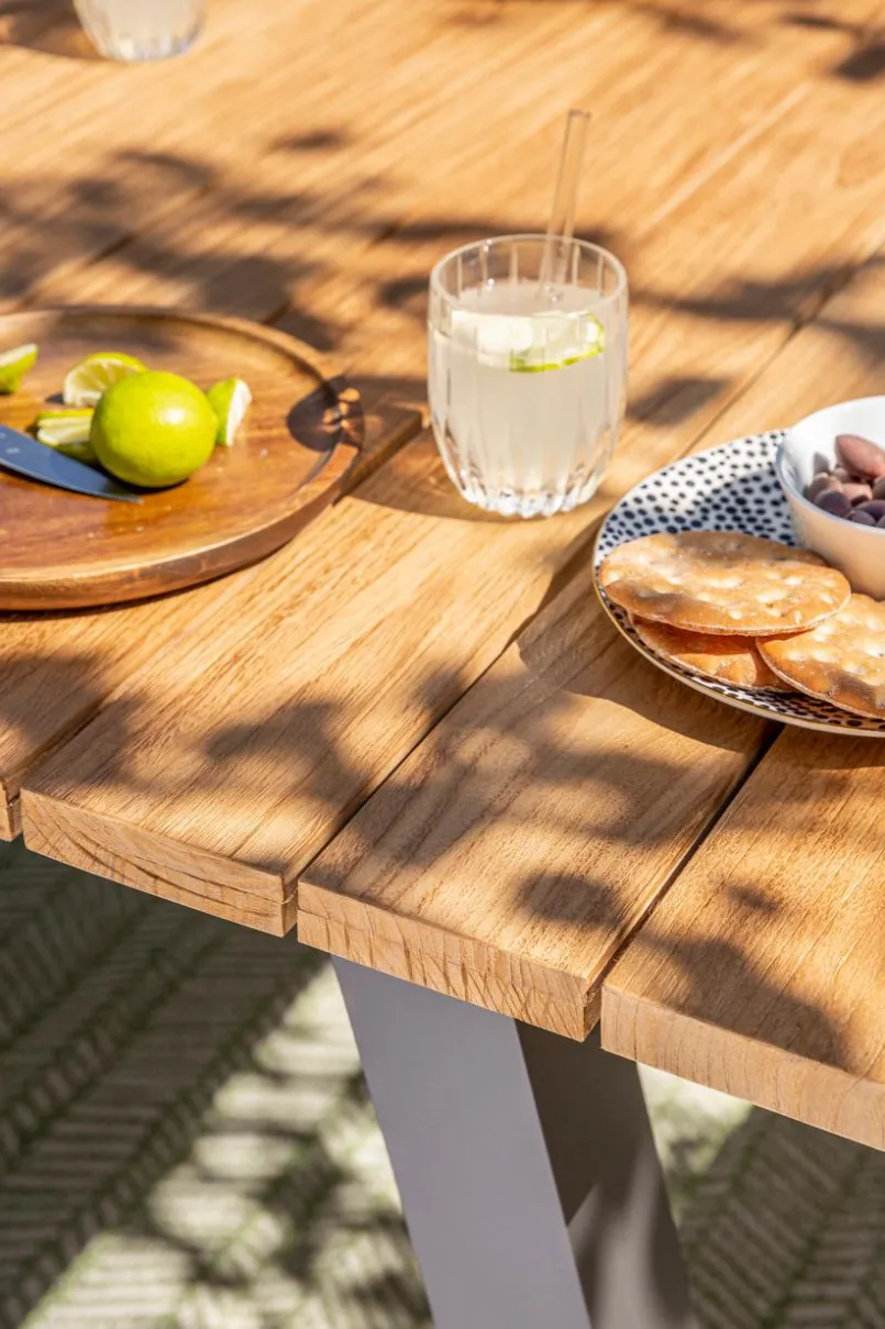 Gartentische| Gartentisch Vermont 240 x 100 cm Teak