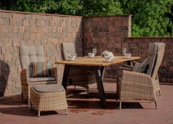 Gartentische| Gartentisch Vermont 240 x 100 cm Teak