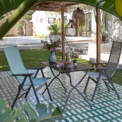 Lafuma Mobilier Balkontische|Gartentische-Gartentisch Anytime, HPL Gris
