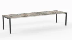 sitMOBILIA Gartentische-Gartentisch ausziehbar Ventura 210/270/330 x 95 cm Azulecho Black