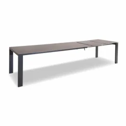 sitMOBILIA Gartentische-Gartentisch ausziehbar Etna Delta 222 x 95 cm Ocean Black
