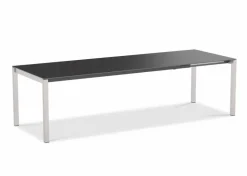 sitMOBILIA Gartentische-Gartentisch ausziehbar Etna 210/270 x 95 cm Schwarz