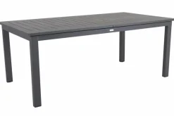 Brafab Gartentische-Gartentisch ausziehbar Lomma 194/312 x 100 cm Anthrazit