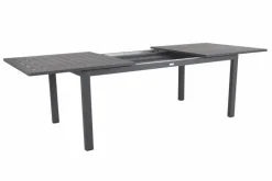 Brafab Gartentische-Gartentisch ausziehbar Lomma 194/312 x 100 cm Anthrazit
