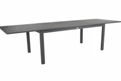 Brafab Gartentische-Gartentisch ausziehbar Lomma 194/312 x 100 cm Anthrazit
