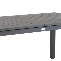 Brafab Gartentische-Gartentisch ausziehbar Lomma 194/312 x 100 cm Anthrazit
