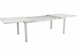 Gartentische|Brafab Gartentisch ausziehbar Lomma 194/312 x 73 cm Light Grey