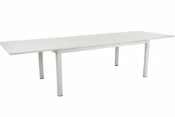 Gartentische|Brafab Gartentisch ausziehbar Lomma 194/312 x 73 cm Light Grey