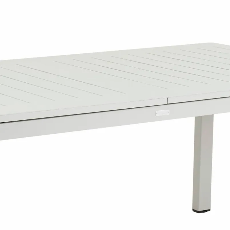 Gartentische|Brafab Gartentisch ausziehbar Lomma 194/312 x 73 cm Light Grey