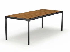 Gartentische|HOUE Gartentisch Four 210 x 90 cm Schwarz