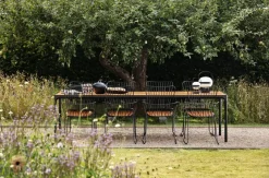 Gartentische|HOUE Gartentisch Four 210 x 90 cm Schwarz