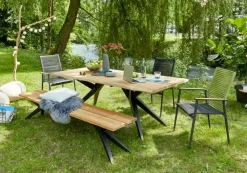 Musterring Gartentische-Gartentisch Holland 220 x 95 cm Teak