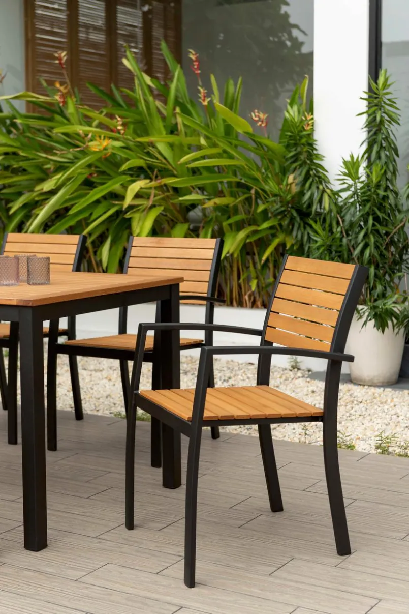 Gartentische-Gartentisch Kingsbury 140 x 80 cm Eukalyptus