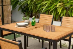 Gartentische-Gartentisch Kingsbury 140 x 80 cm Eukalyptus