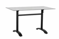Brafab Balkontische|Gartentische-Gartentisch klappbar Avila 125 x 70 cm Hellgrau