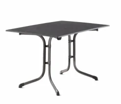sieger Gartentische-Gartentisch klappbar Vivodur 120 x 80 cm Dunkelgrau