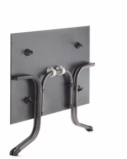 sieger Gartentische-Gartentisch klappbar Vivodur 120 x 80 cm Dunkelgrau