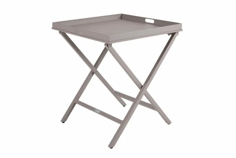 Brafab Gartentische-Gartentisch klappbar Vero Khaki