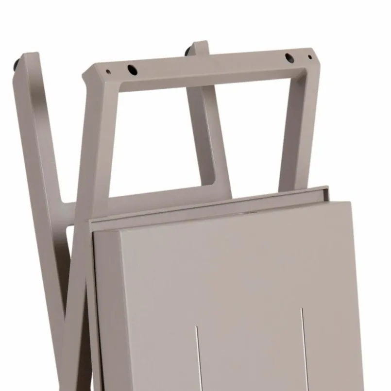 Brafab Gartentische-Gartentisch klappbar Vero Khaki