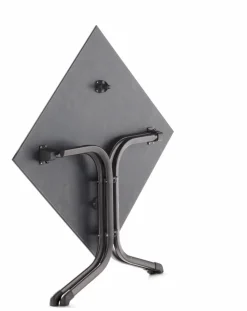 sieger Balkontische|Gartentische-Gartentisch klappbar Vivodur 80 x 80 cm Grau