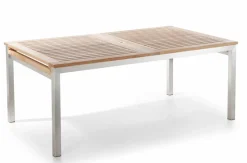 Segarda Gartentische-Gartentisch mit Auszug Madura, 210/240 x 100cm Teak