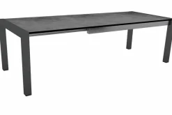 Gartentische|Stern Gartentisch mit Auszug Silverstar 174/214/254x90 Zement