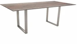 Stern Gartentische-Gartentisch Silverstar 200 x 100 cm Smoky