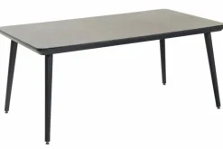 Gartentische|SCHÖNER WOHNEN-Kollektion Gartentisch Texel 170 x 100 cm Grau
