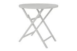 Brafab Gartentische-Gartentisch Wilkie Ø 72 cm Light Grey