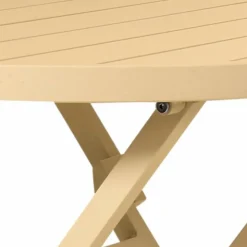 Brafab Gartentische-Gartentisch Wilkie Ø 72 cm Lemon