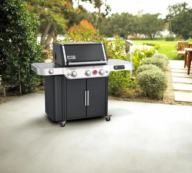 Weber Grills & Grillzubehör|Weber Gasgrill Genesis EPX-335 Smart Grill Schwarz