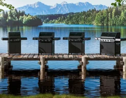 Rösle Gasgrills-Gasgrill Allflame Hero 6 Schwarz