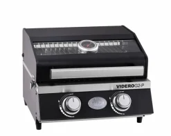 Rösle Gasgrills-Gasgrill Videro G2-P BBQ Portable Schwarz