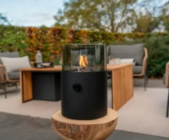 Gaslaternen & Heizstrahler|Cosi Gaslaterne coop XL Black Smoke