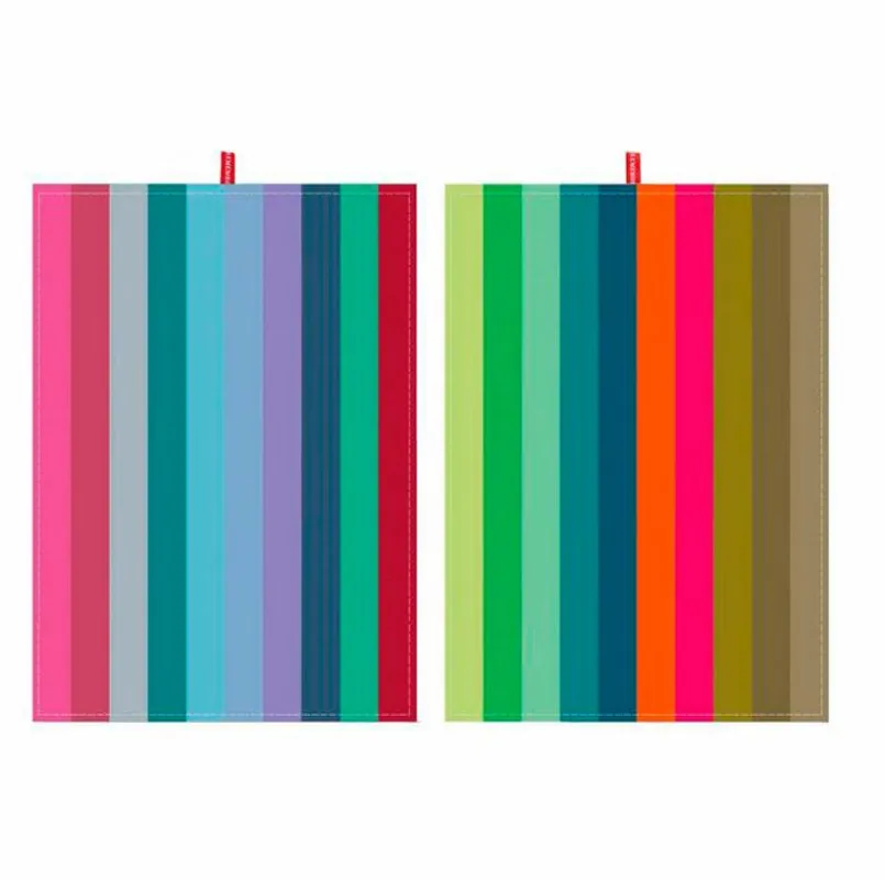 Geschirrtücher|Remember Geschirrtuch Nr 19 2tlg. Bunt