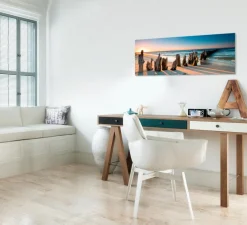 Glasbild 30 x 80 cm Beach III<EUROART Sale