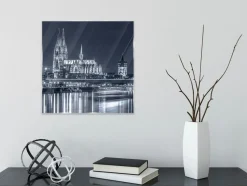 Glasbild 30 x 30 cm Kölner Dom XII<EUROART Clearance