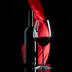Glasbild 50 x 50 cm Red Wine XII<EUROART New
