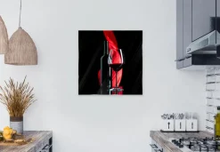 Glasbild 50 x 50 cm Red Wine XII<EUROART New