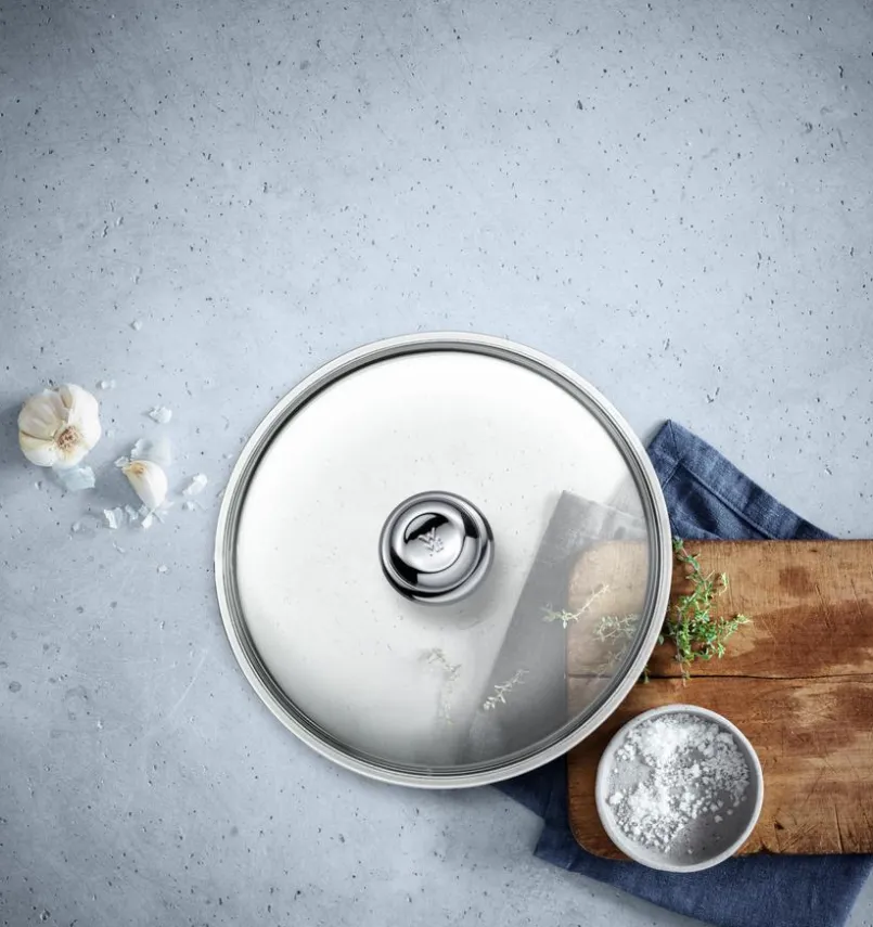 Zubehör & Ersatz|WMF Glasdeckel Ø 28 cm Silber