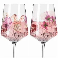 Gläser|Ritzenhoff Gläserset - Aperitif Sommersonett 2tlg. Rosa