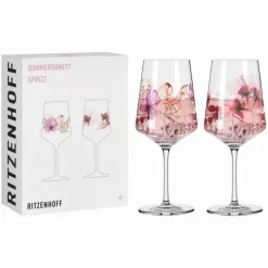 Gläser|Ritzenhoff Gläserset - Aperitif Sommersonett 2tlg. Rosa