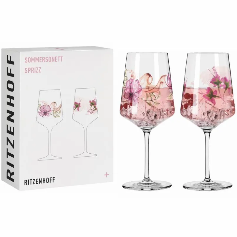 Gläser|Ritzenhoff Gläserset - Aperitif Sommersonett 2tlg. Rosa