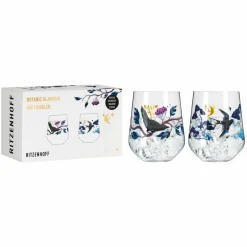 Ritzenhoff Gläser-Gläserset - Gin Botanic Glamour 2tlg. Bunt
