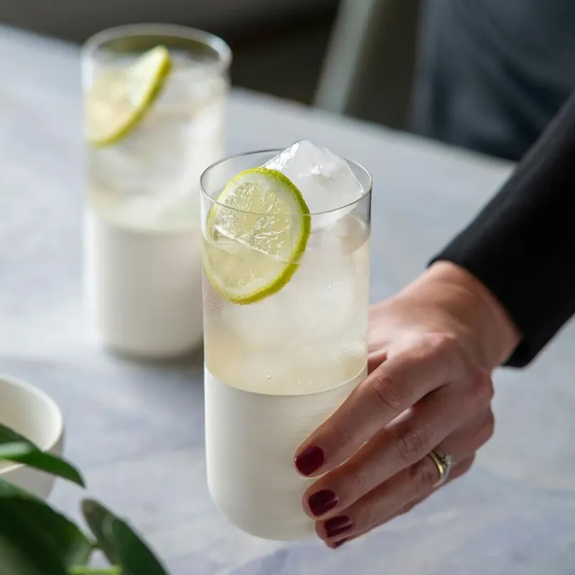 Villeroy & Boch Gläser-Gläserset - Longdrink Manufacture Rock 4tlg. Weiß