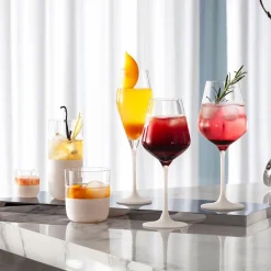 Villeroy & Boch Gläser-Gläserset - Longdrink Manufacture Rock 4tlg. Weiß