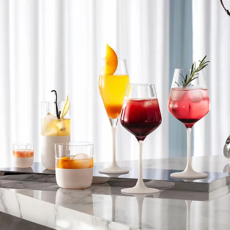 Villeroy & Boch Gläser-Gläserset - Longdrink Manufacture Rock 4tlg. Weiß